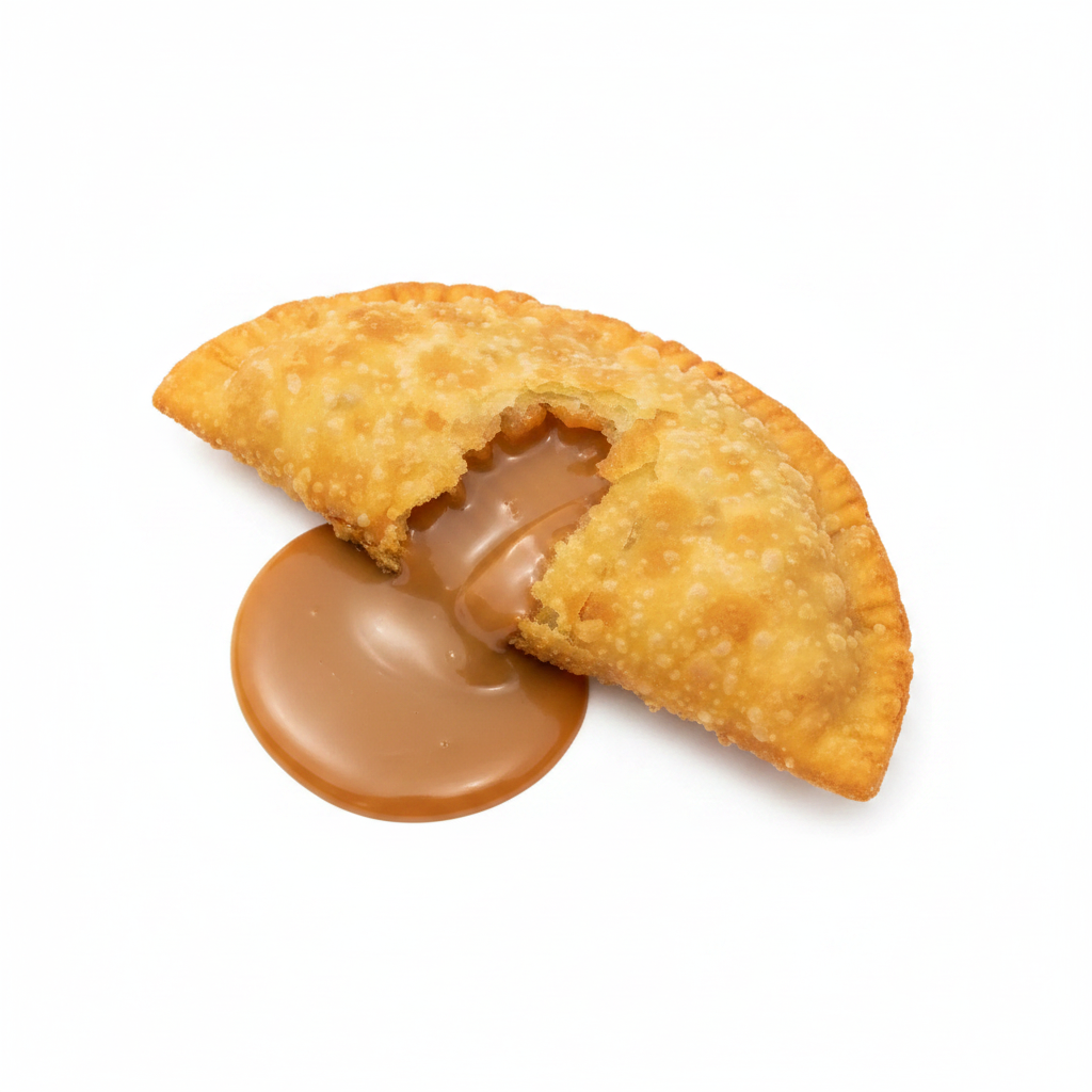 Pastel de doce de leite com canela -