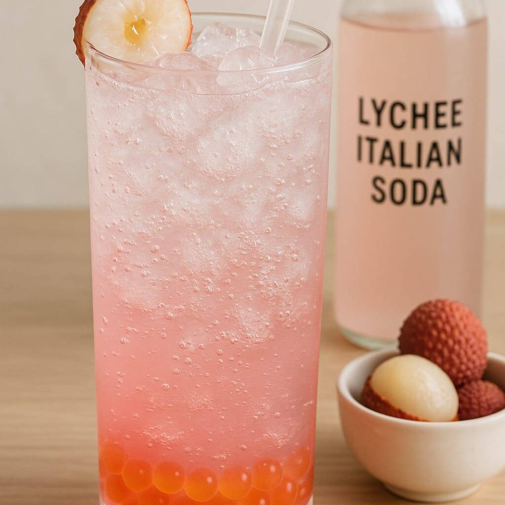Soda Italiana Lychee 16 Oz