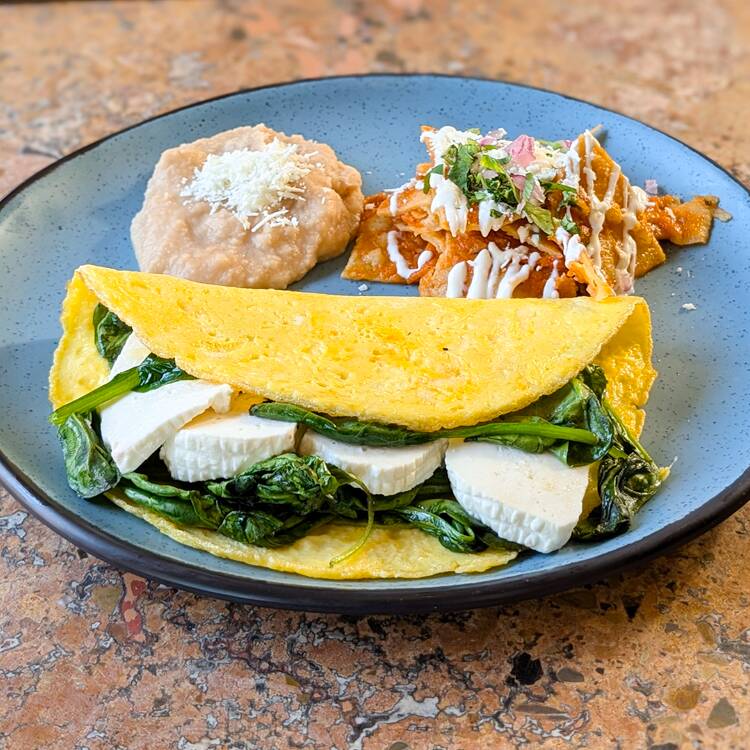 Omelet Panela Espinaca