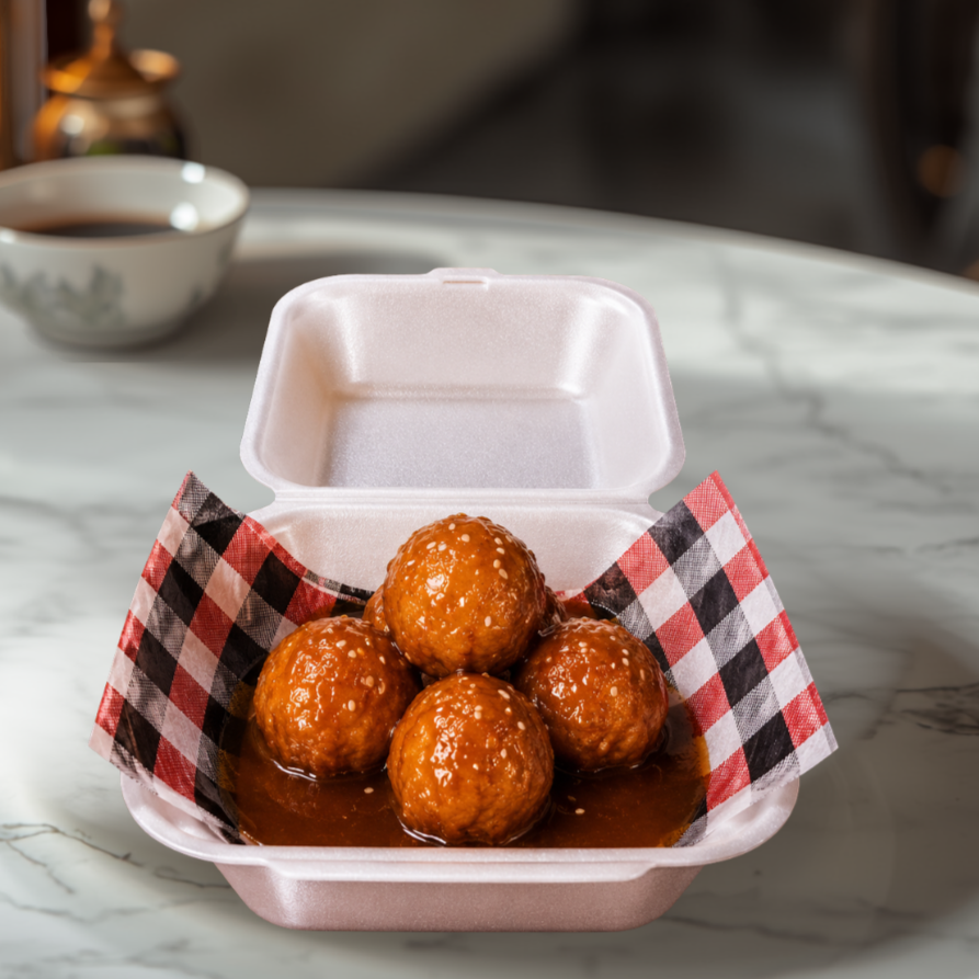 Albondigas de Cerdo Agridulce