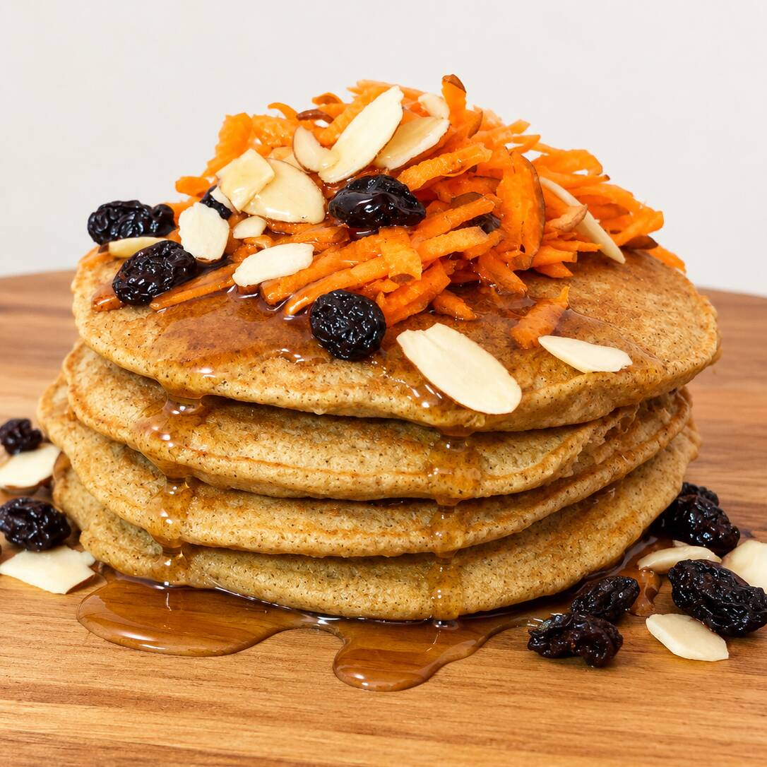 Pancakes Zanahoria