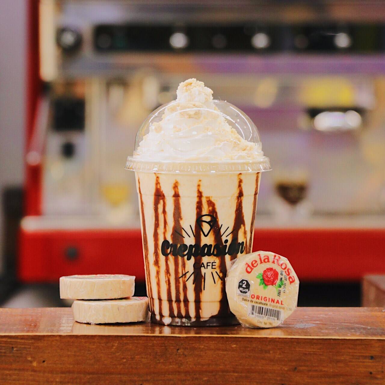 Mazapán frappé