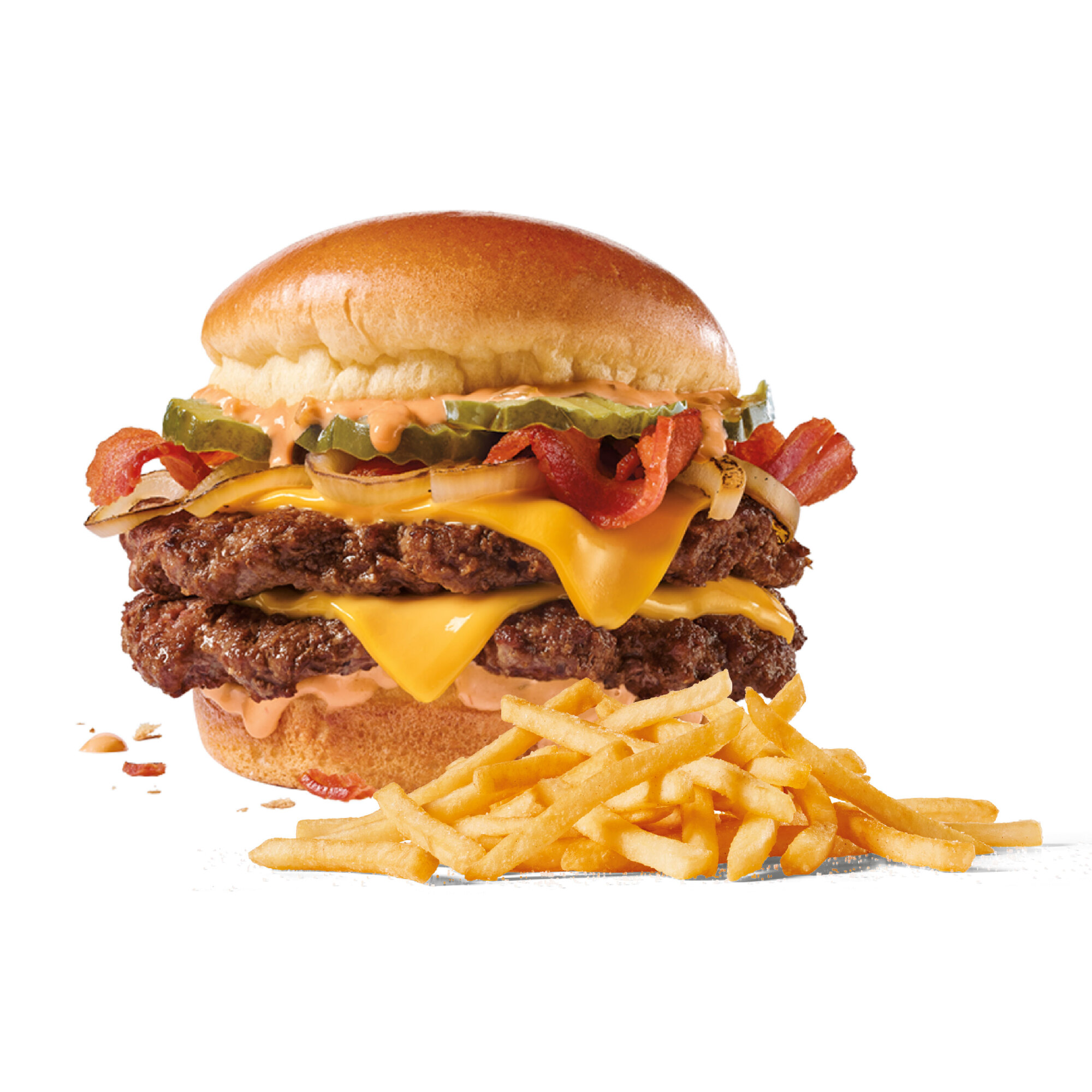 Smashed Jack Doble Con Tocino Combo