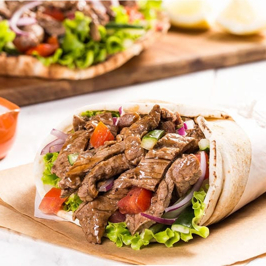 SHAWARMA-KEBAB PLUS 140GRAMOS + BEBIDA 400ML
