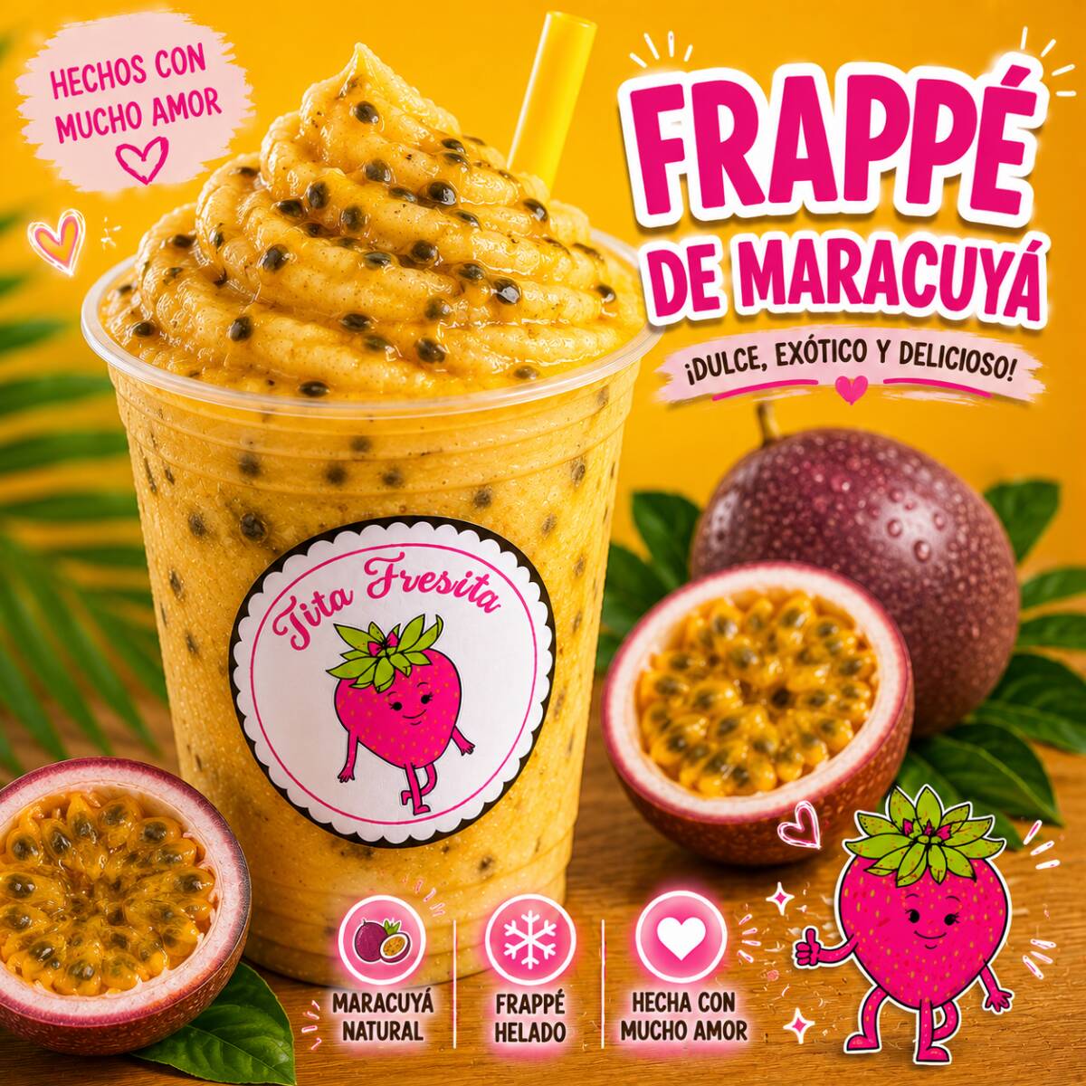 Frappe de Maracuya