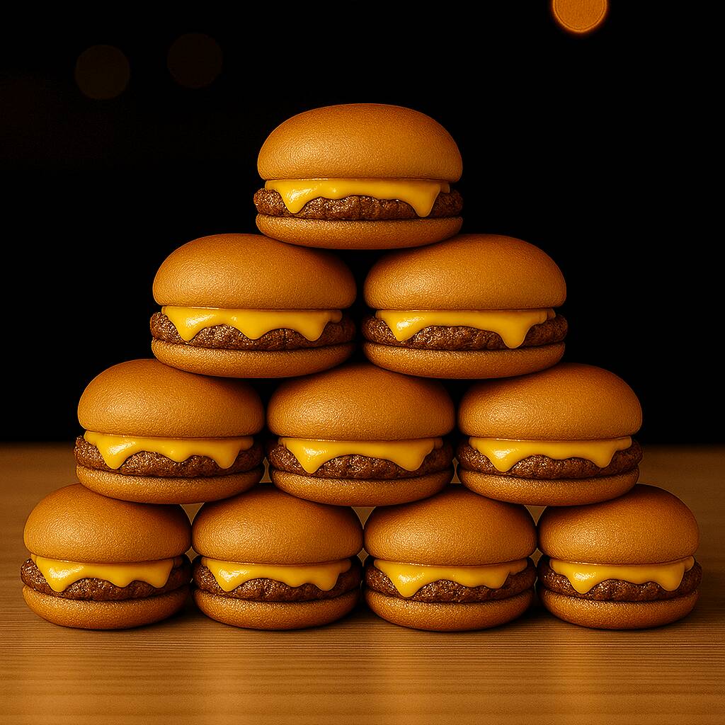 10 X Mini Burgers