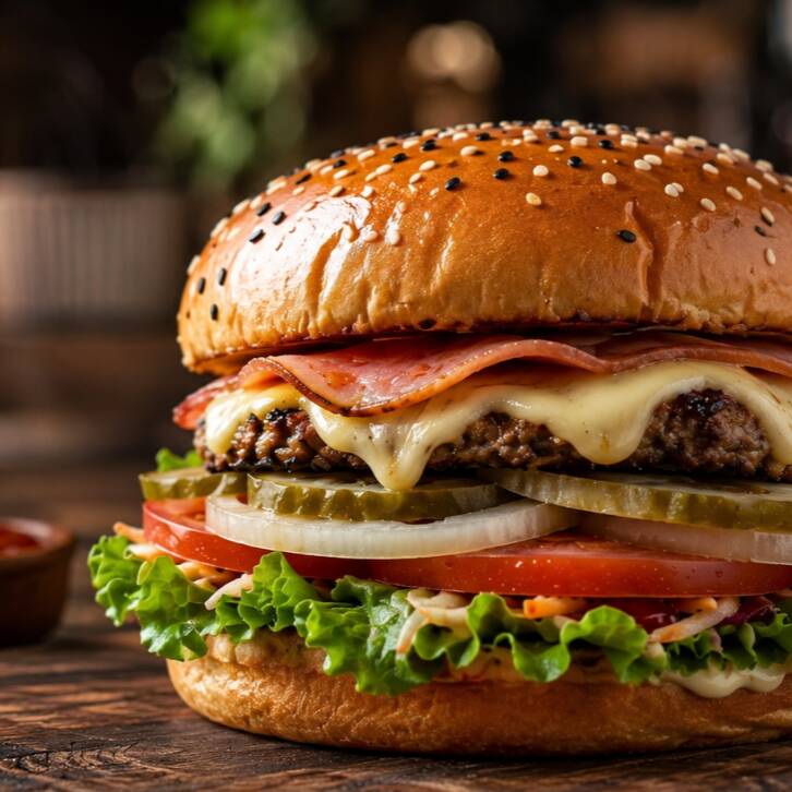 Hamburguesa Sencilla