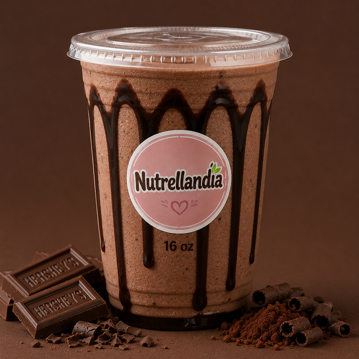 Malteada de chocolate