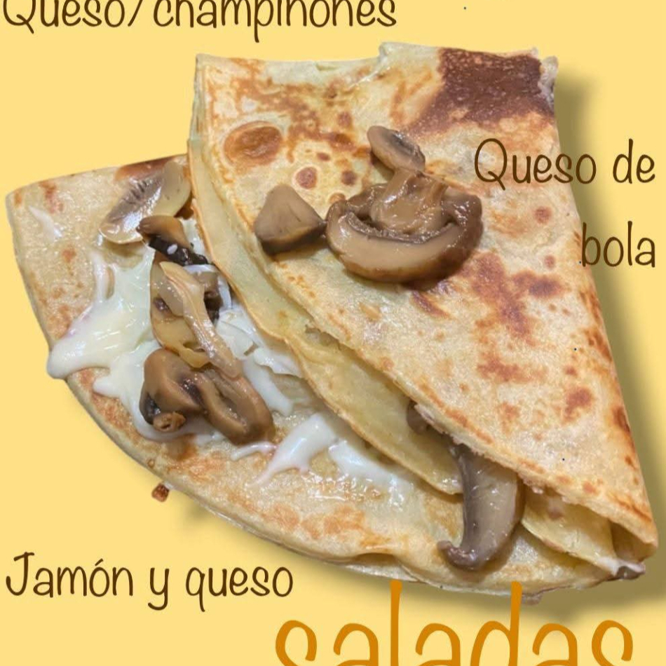 Crepa Salada de 2 Ingredientes