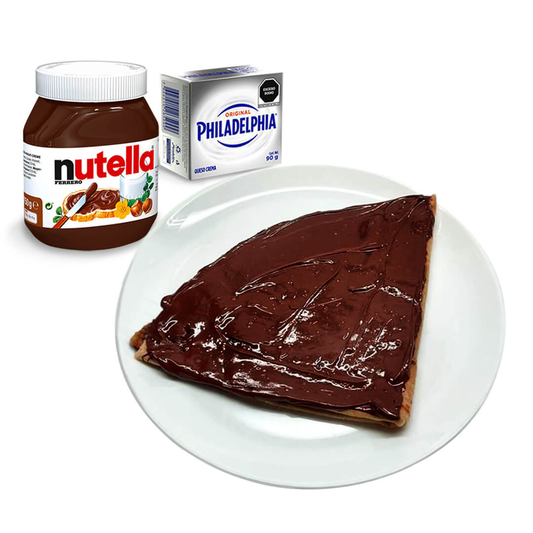 NUTELLA & Queso Philadelphia