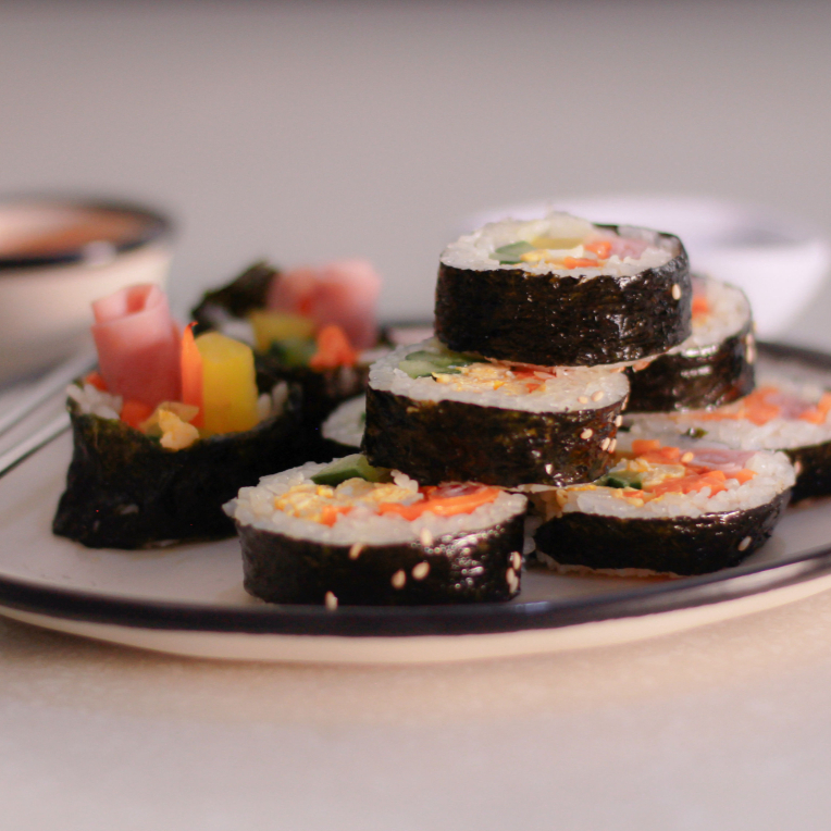 Kimbap de Bistec