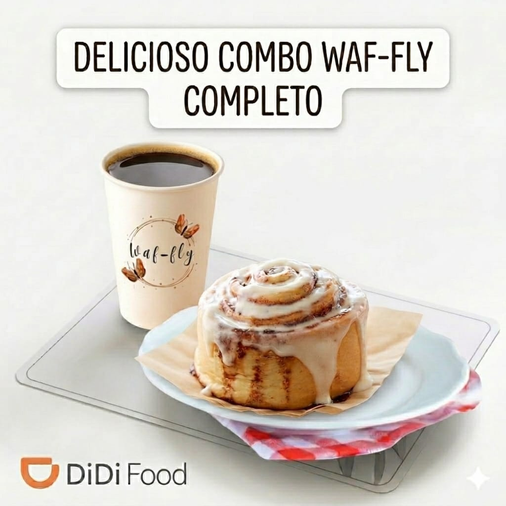 Combo Rol de Canela + Café