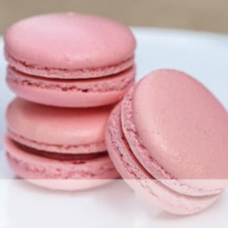 Macaron Pay de Fresas