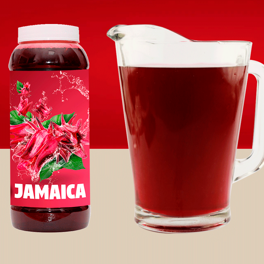 Agua De Jamaica 1L