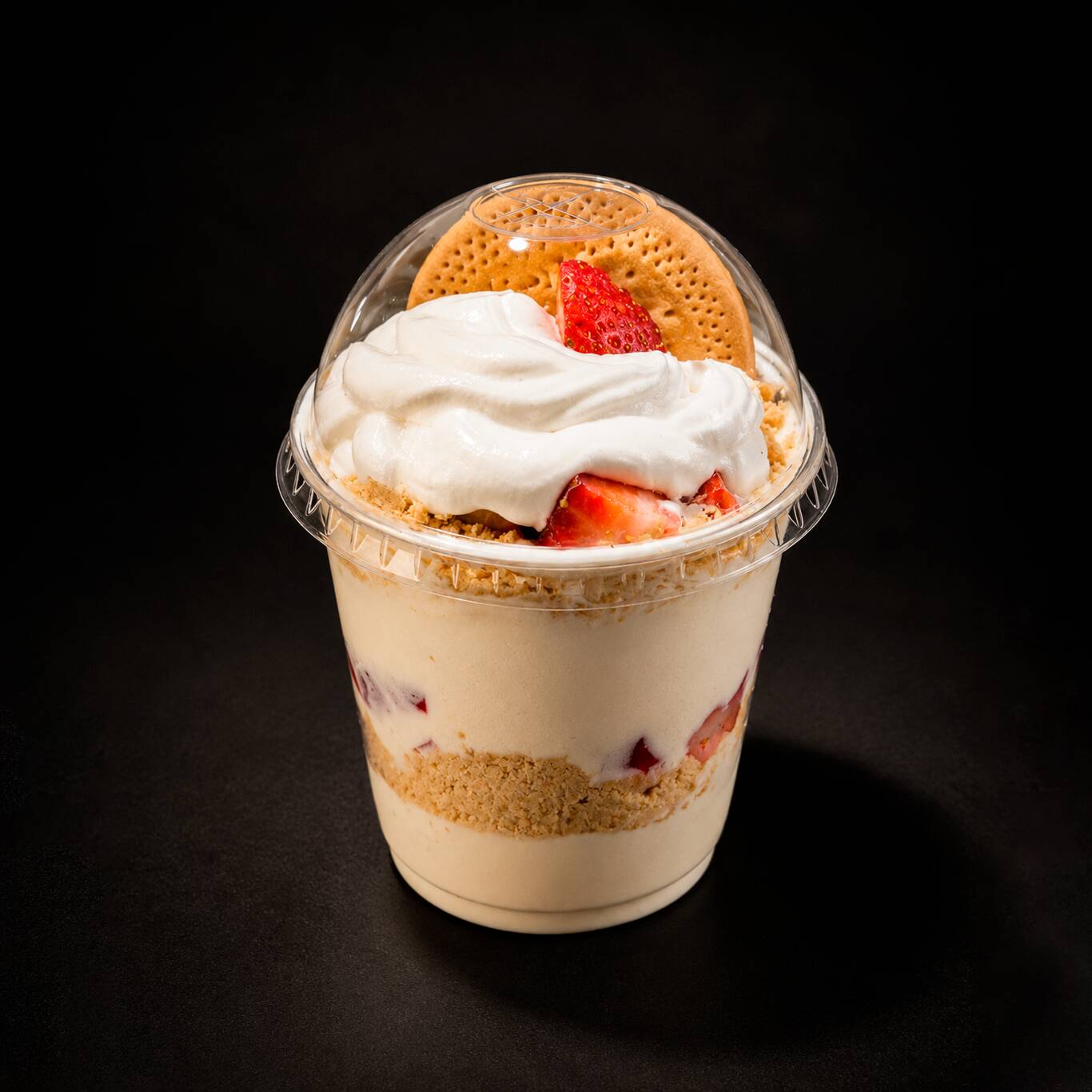 🍓🥤🟡 FRESAS CON CREMA - MARIA vaso chico🟡🥤🍓