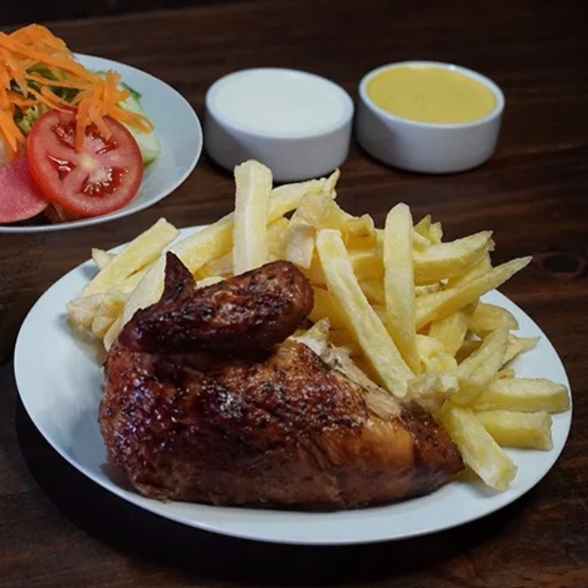1/4 brasa oferta + Pepsi 355ml.