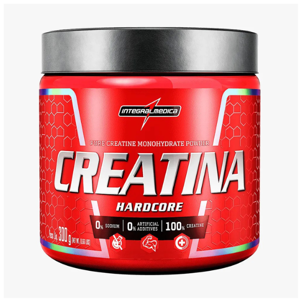 A Creatina 100% Pura Hardcore 300g da Integralmédica é um suplemento de alta qualidade, ideal para quem busca ganho de massa muscular, aumento de força e resistência durante os treinos. Sua composição 100% pura e livre de aditivos garante máxima absorção e biodisponibilidade para potencializar seus resultados.