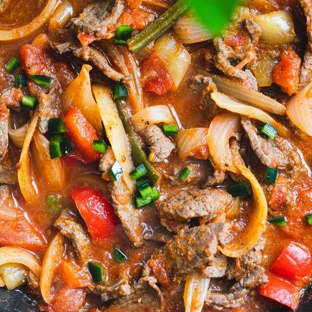 Combo Bistec a la Mexicana