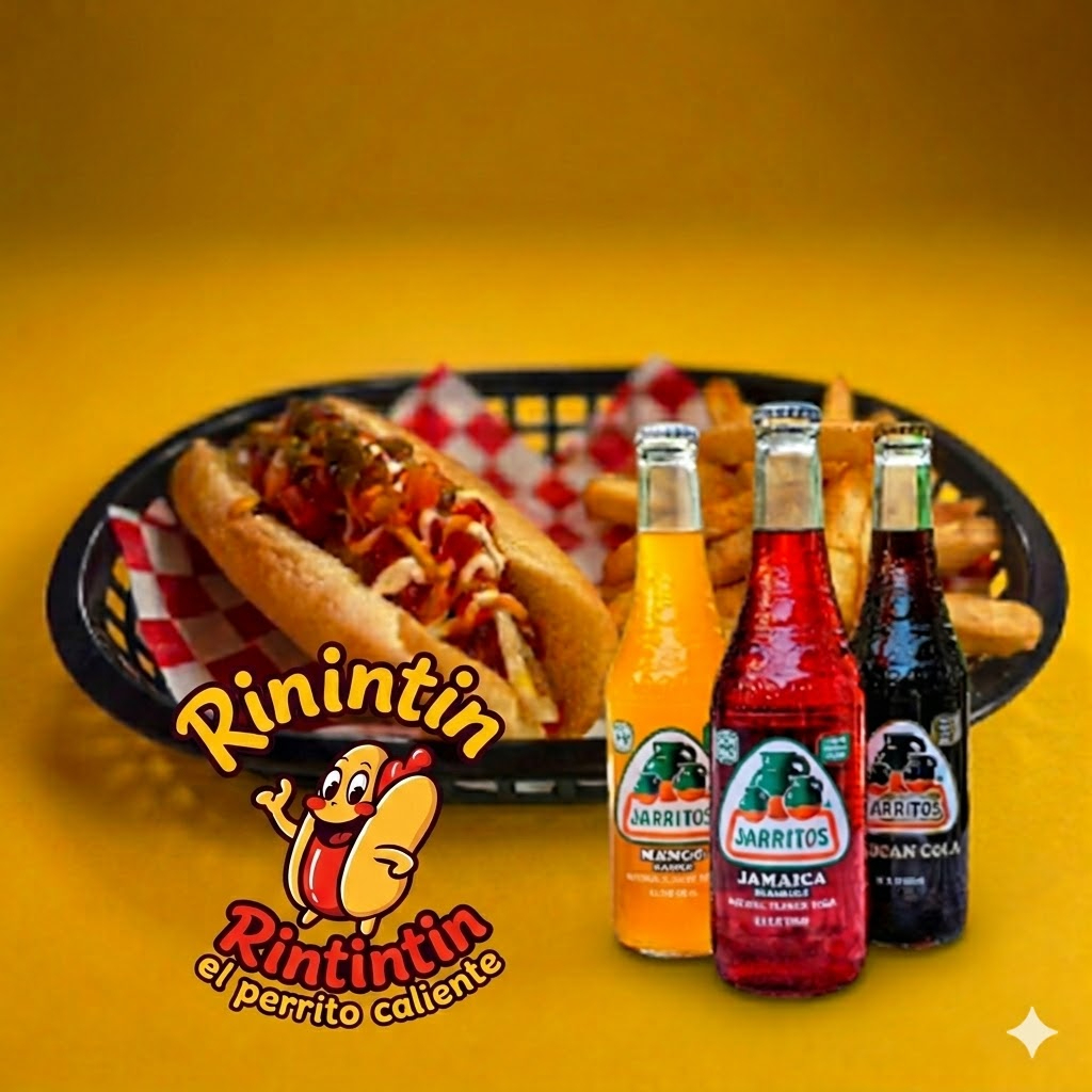 Hot Dog Clásico más Papas y Refresco
