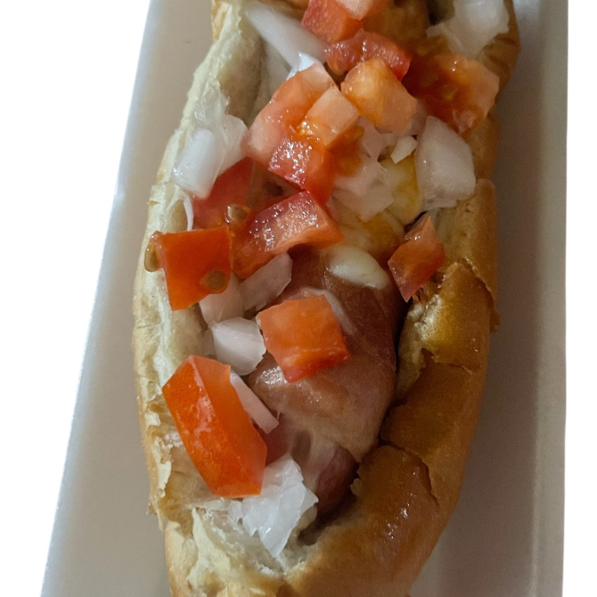 HOTDOG SENCILLO (INCLUYE PAPAS & SODA)