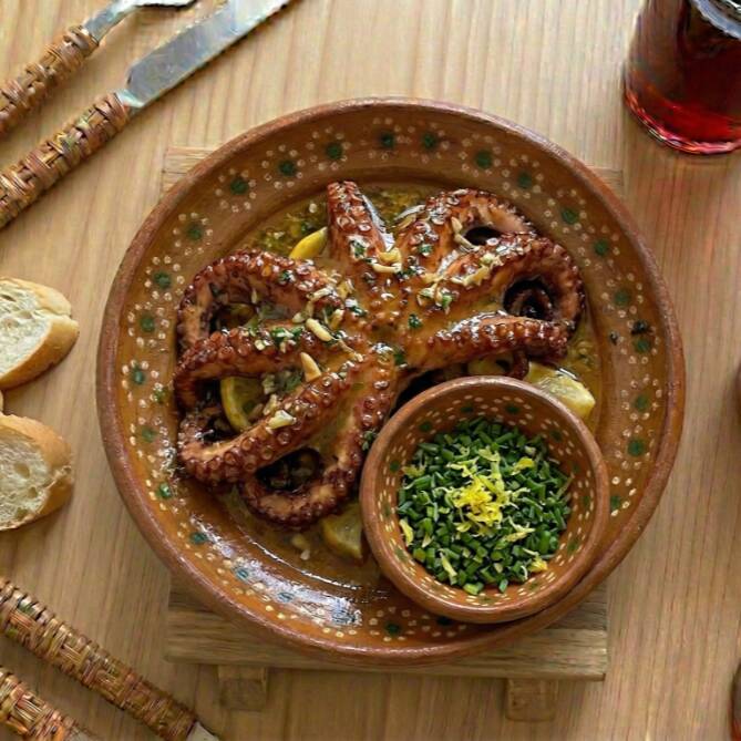 Pulpo a la Mantequilla