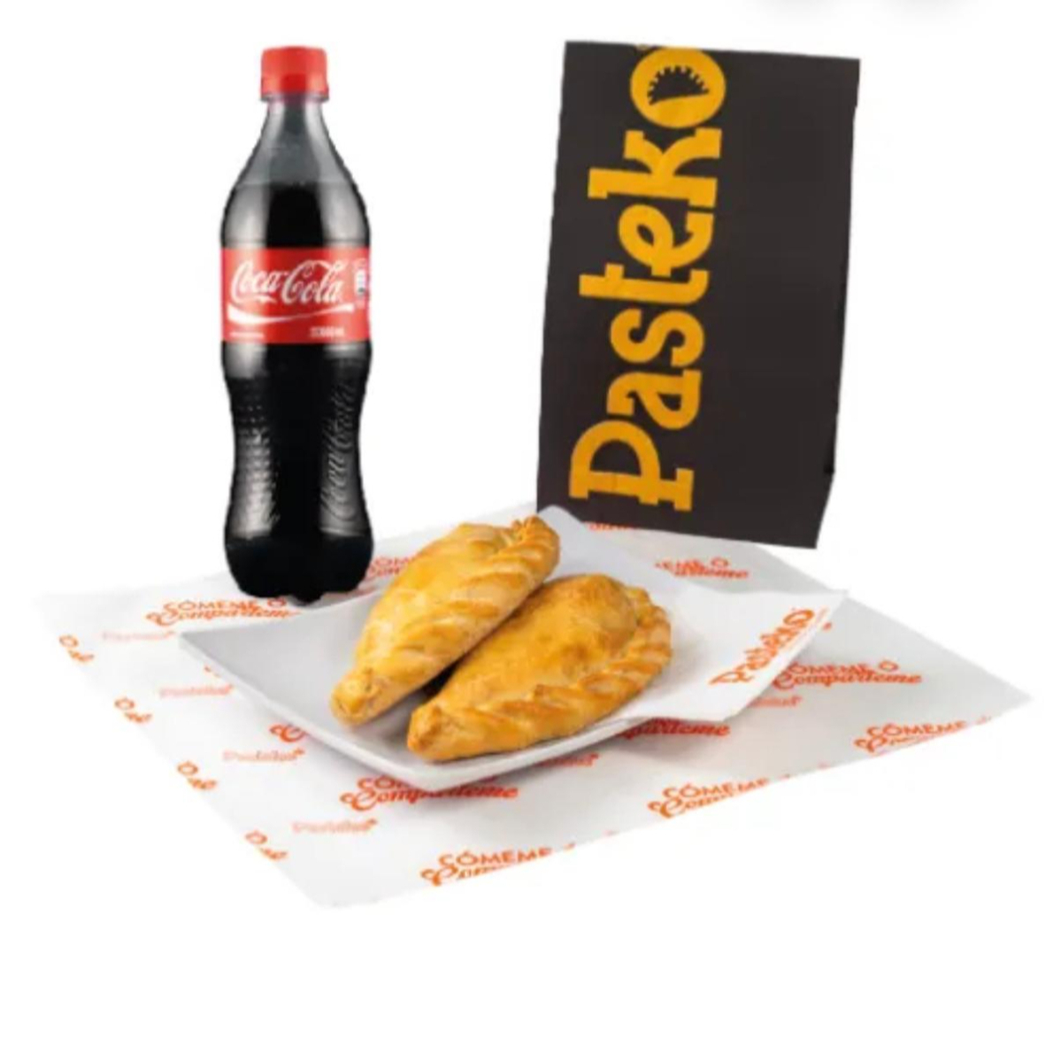 Paquetekos 2 Pastes más 1 Refresco