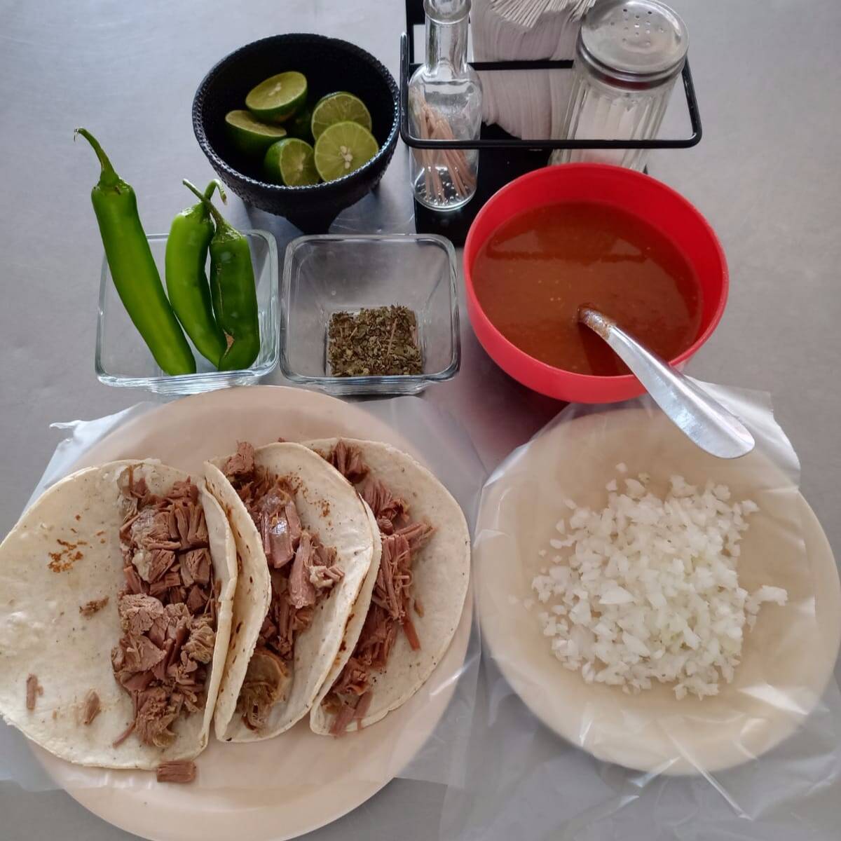 Taco de Birria de Borrego Tatemado