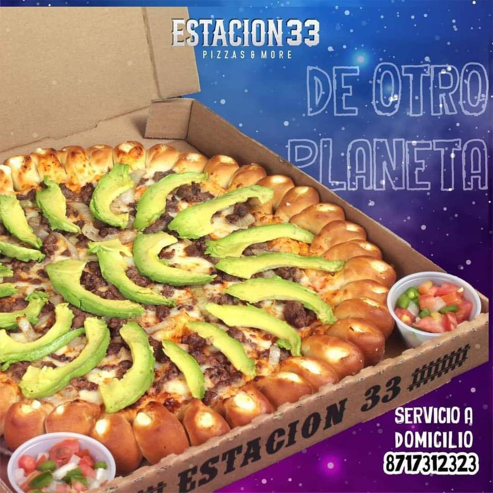 PIZZA DE DEDITOS CON CARNE ASADA 14¨