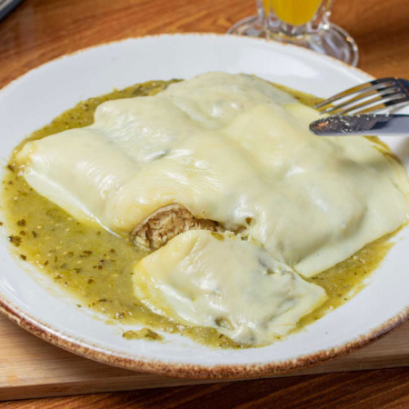 Enchiladas Suizas 3 pzas