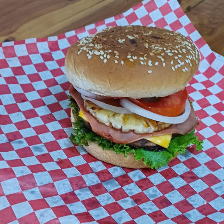 Hamburguesa Hawaiana