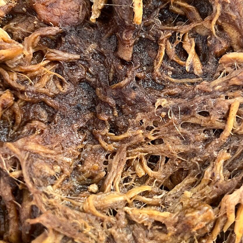 Taco de Mole Rojo