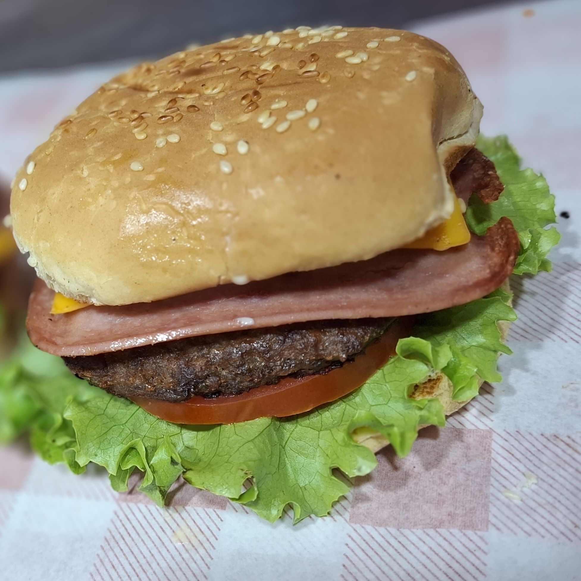 Burger jamón y queso
