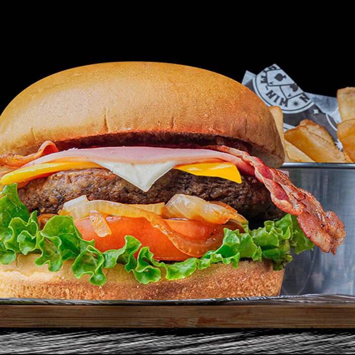 Full House Burger.