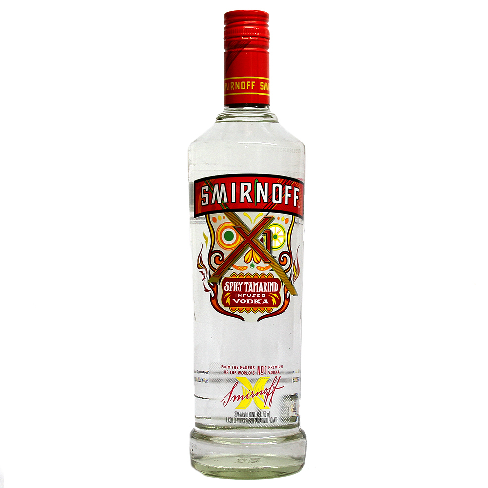SMIRNOFF Vodka X1 Tamarindo 750ml