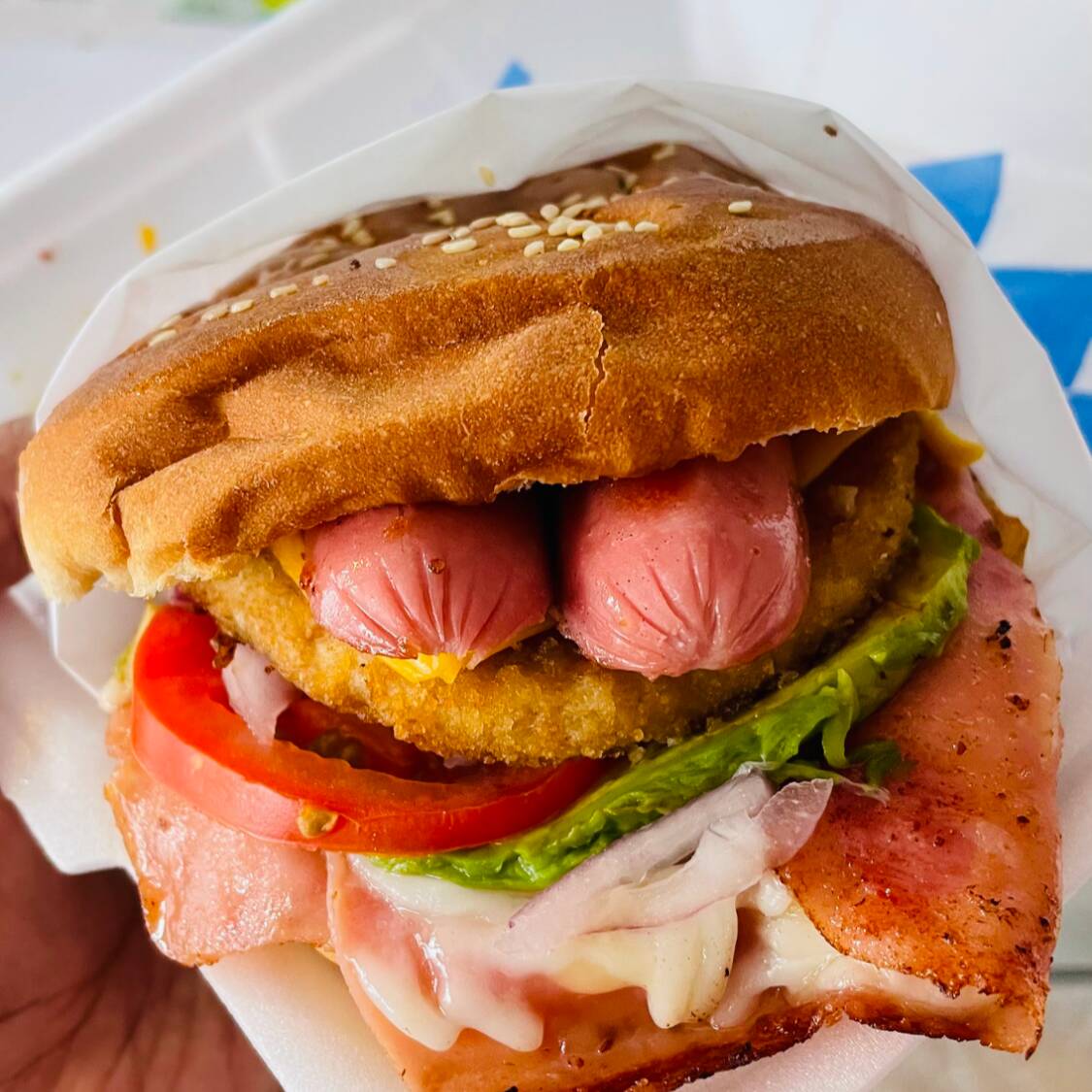 Hamburguesa de Pollo