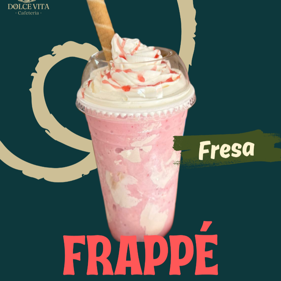 Frappé de Fresa