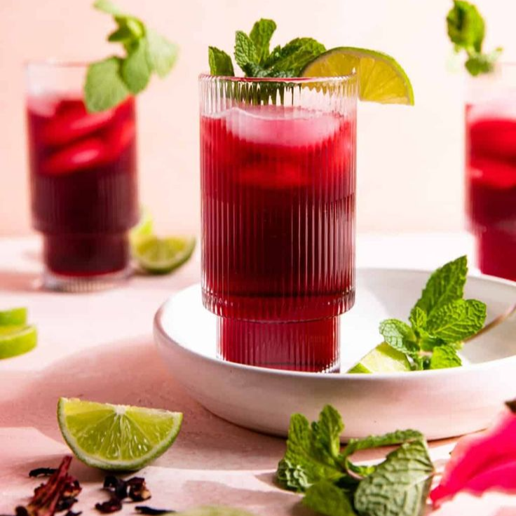 Agua de Jamaica ½ Lt