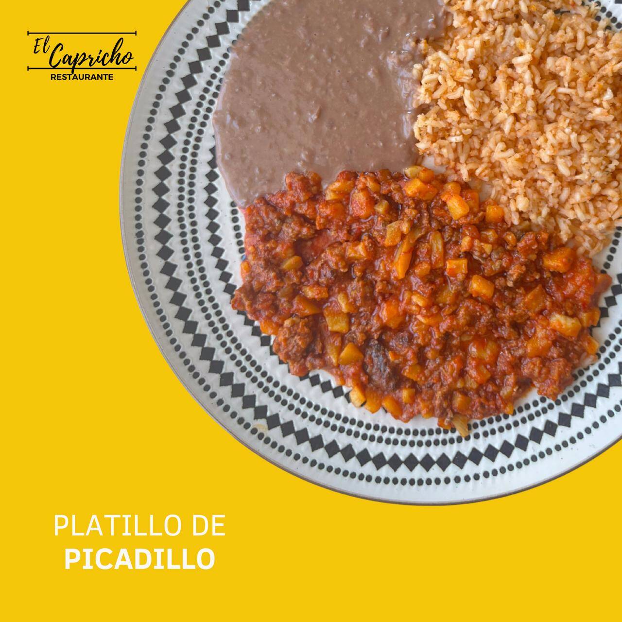 Platillo de Picadillo