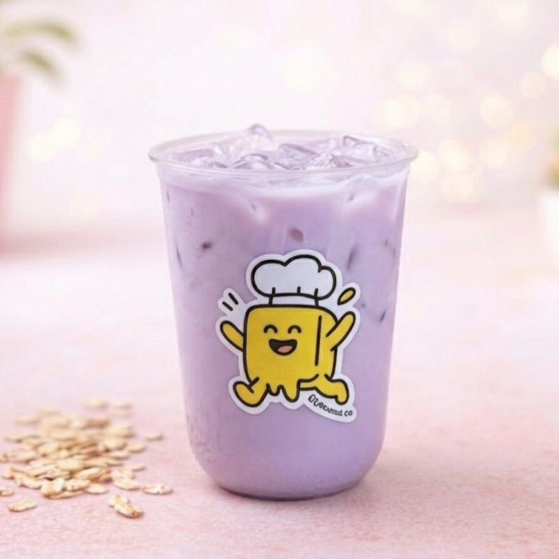Iced Taro Latte