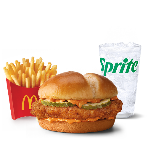 McCombo Pollo McCrispy Spicy Pechuga Mediano