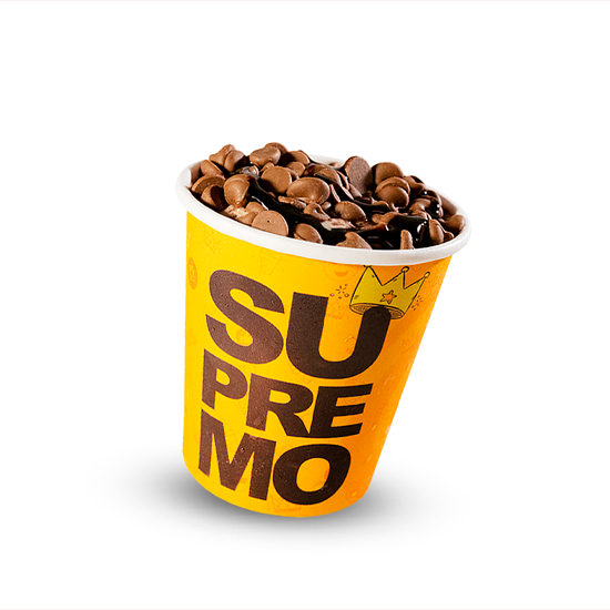 Sorvete da Sua Preferência, Trufa e Gotas de Chocolate