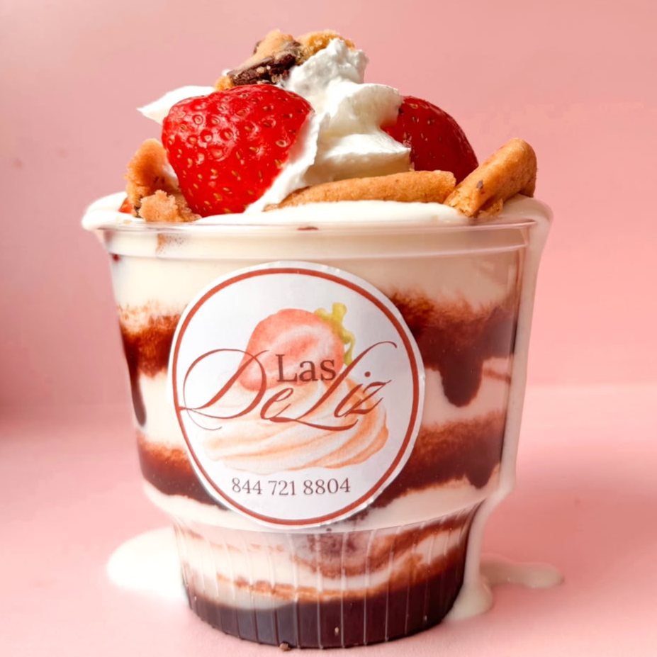 Fresas con Crema Galleta Chocolate