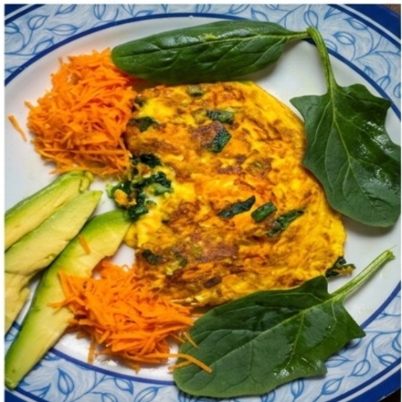 Omelet Verde Power