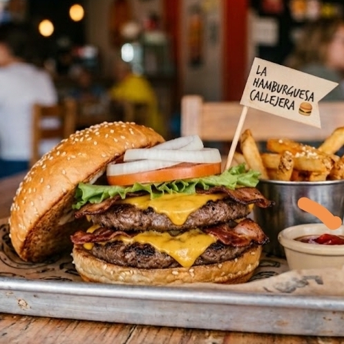 LA HAMBURGUESA CALLEJERA