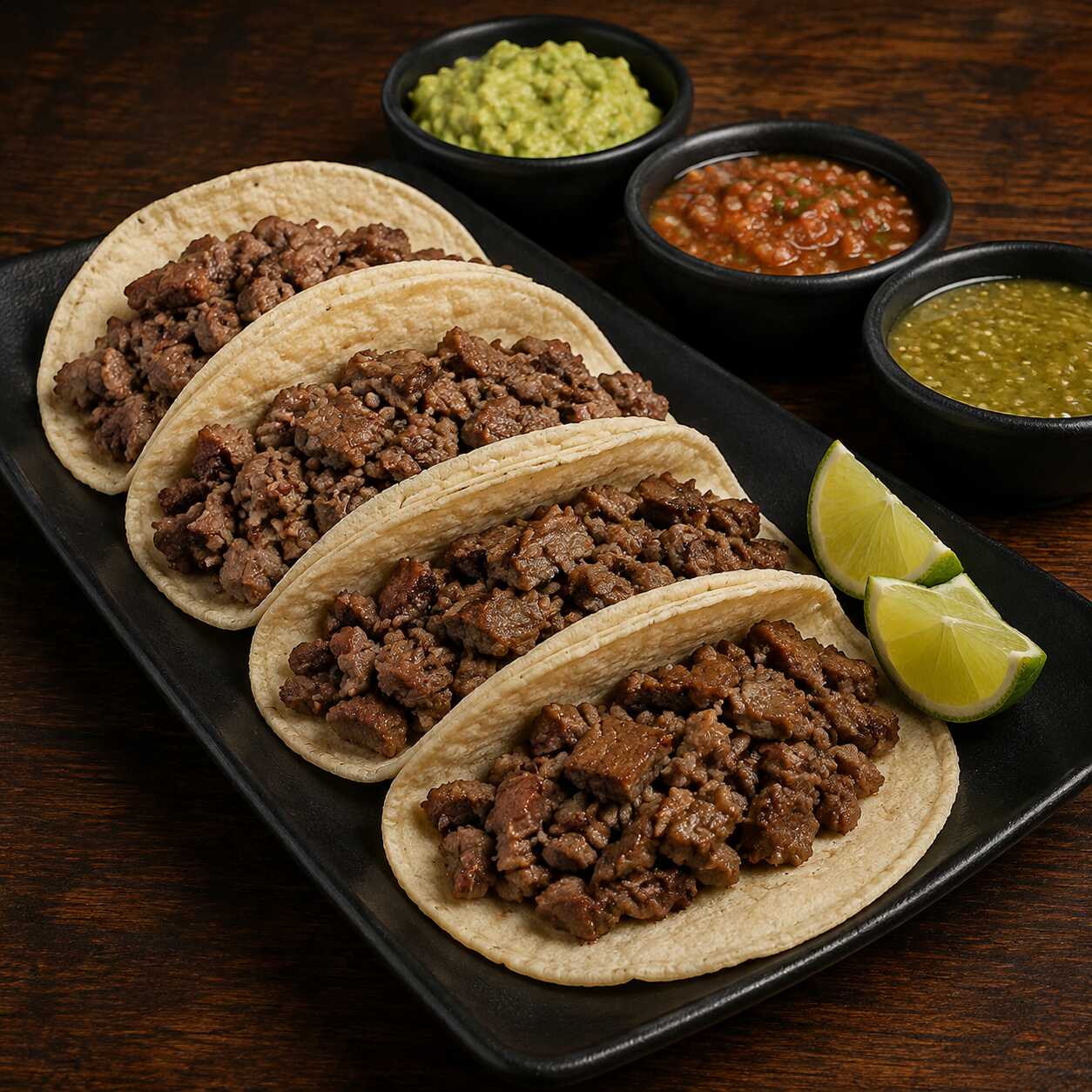 Orden de Tacos Sencillos 4 Pzas