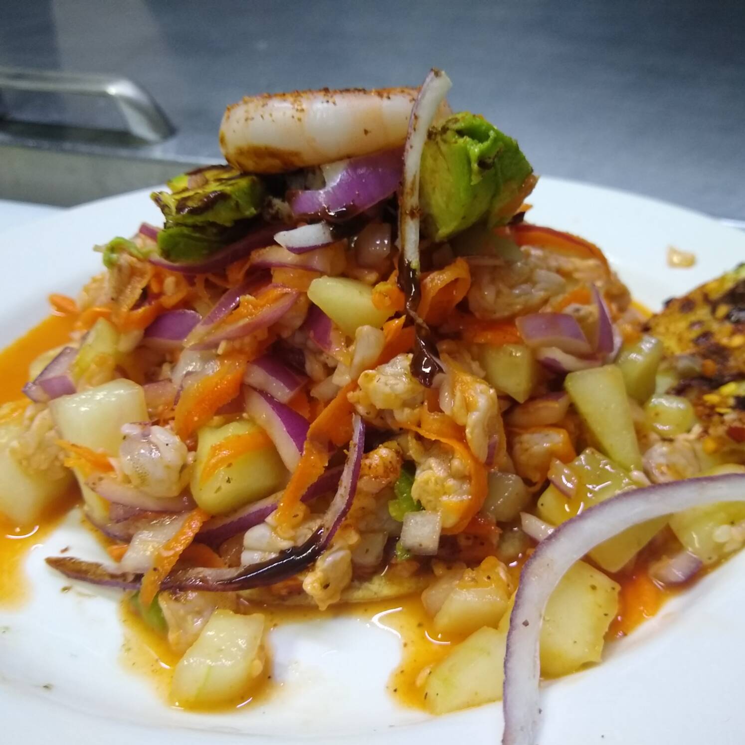 Tostada Novillero