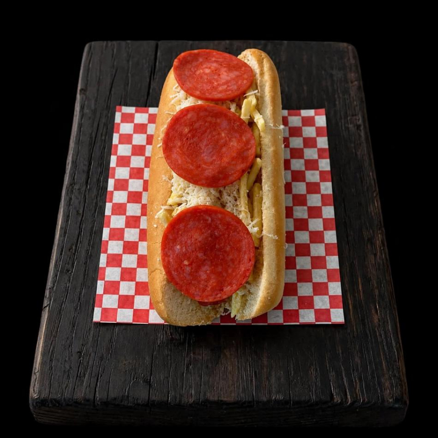 Peperoni Hot Dog