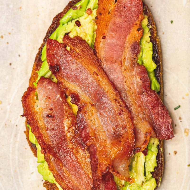 Toast de tocino