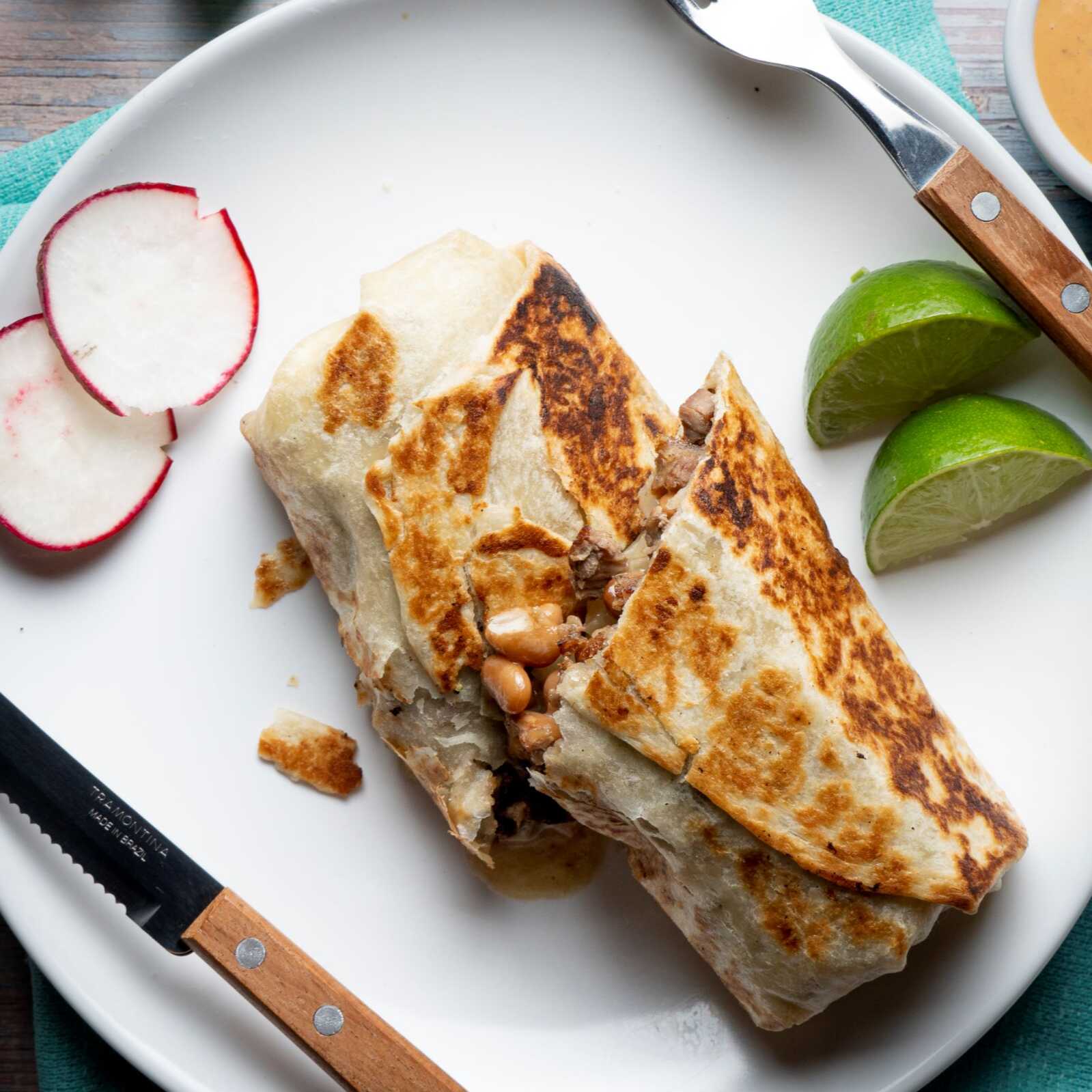 BURRITO DE CHORIZO