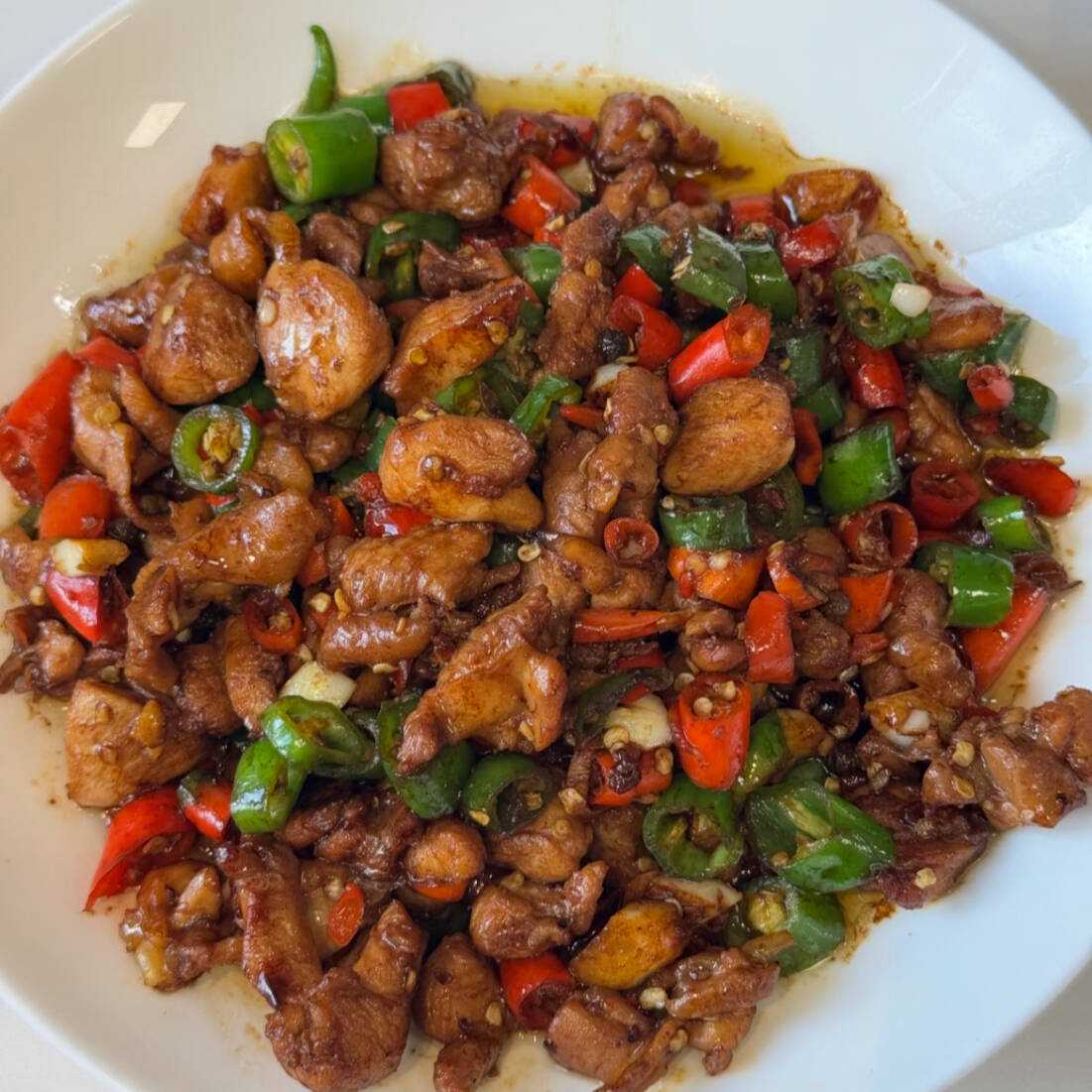 Pollo Salteado al Estilo Chino 炒鸡肉